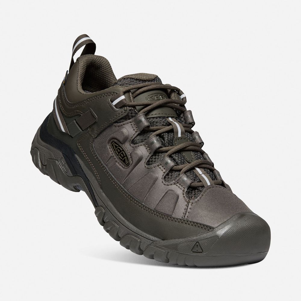 Zapatos de Seguridad Keen Mexico Negros - Hombre Targhee Exp Waterproof - FC9516823